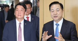 與野 잠룡 안철수·김두관, “헌재 탄핵심판 결과 승복해야”