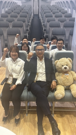 다스, 항공기 시트 글로벌 시장 진출 본격화…독일 AIX 연속 참가