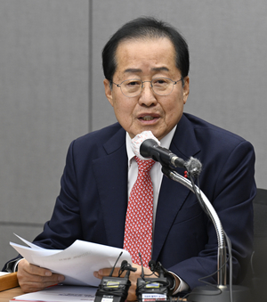 [단독] 홍준표 대구시장, 사임서 제출… 11일 대구시의회 통지 예정