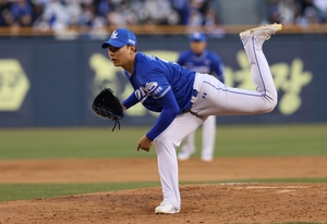 삼성 라이온즈 신인 배찬승…신인답지 않은 활약 이어가는 중