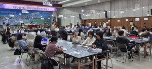 긴장 속 개표 현장…달서구 제6선거구 보궐선거 개표 현장을 가다