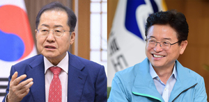 홍준표·이철우, TK 양대 수장 ‘대권 출사표’