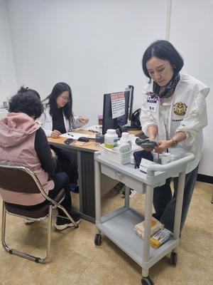 이재민 건강 지킨다…경북간호사회 5일간 의료지원