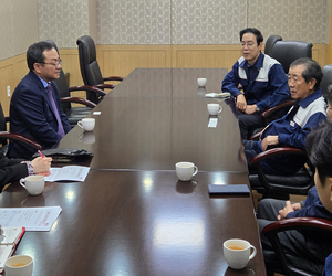 홍성주 대구시 경제부시장, 취임 첫 행보는 자동차부품기업 현장 방문