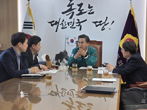 영주시, 박성만 경북도의회 의장에 ‘지역 핵심도로 사업’ 지원 요청