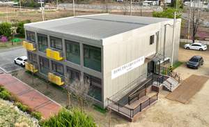 [포토뉴스] 경북 산불 이재민 입주 시작한 경북 안동시 모듈러 임시주택 1호