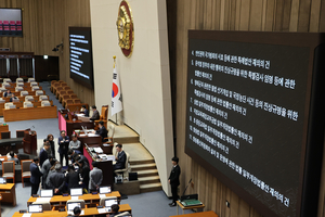 [속보] 두번째 ‘내란 특검법’ 국회 재표결서 부결…자동폐기