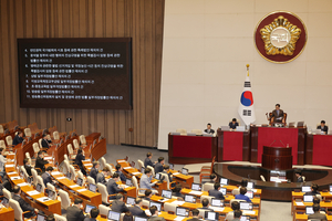 ‘권한대행 헌법재판관 임명 불가법’ 국회 통과…재표결 법안들은 무산