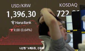 미중 협상 기대에 환율 급락…1천380원대까지 하락