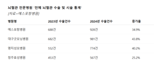 “의료공백 최전선 나섰는데…” 정부에 뒤통수 맞은 뇌혈관 전문병원