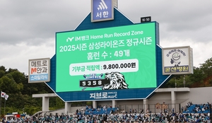 iM금융, 삼성라이온즈와 함께 ‘홈런 기부 캠페인’
