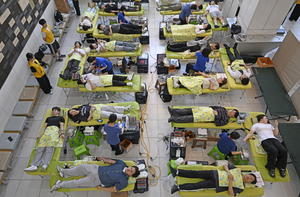 [포토뉴스] 대구보건대학교에서 열린 ‘제27회 헌혈 사랑 나눔 축제’