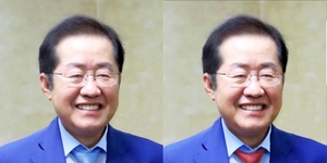[6·3대선]‘파란 넥타이 홍준표’ 소동에 유상범 “洪, 민주당과 손 절대 안 잡는다고 해”