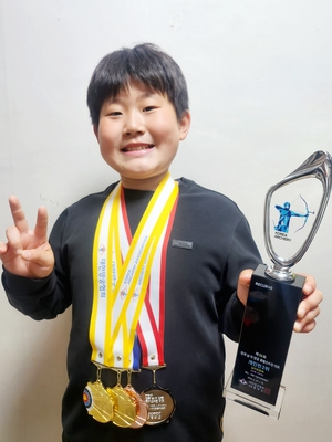 [동네뉴스] ‘양궁 꿈나무’ 동부초 4학년 이하준군