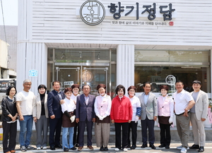 [경북정치]경산시의회, 노인일자리 공동체사업단 ‘향기정담’ 격려 방문