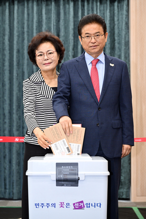 이철우 도지사, 사전투표로 도민 참여 독려