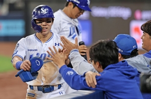 삼성 라이온즈 타선 활약하며 롯데에 9:3 승…4연승 질주 중