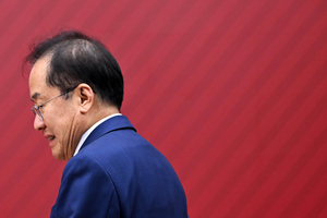 [6·3대선]홍준표 지지자들, 이재명 후보 지지선언...“분열을 넘어 통합으로 이끌 사람”