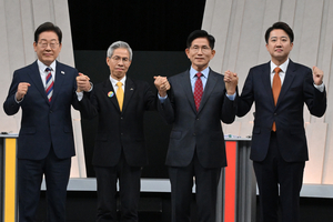 [6·3대선]대선 후보 3차 토론회 후보들 난타전