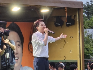 [6·3대선]이준석 대구서 마지막 지지 호소…“이재명 막을 사람 이준석 뿐”