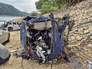 안동 예안면서 화물 차량 추락… 50대 운전자 심정지