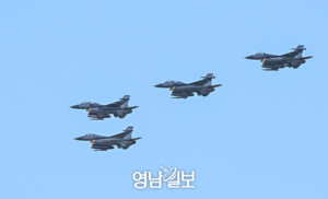 韓 KF-16 전투기, 美 알래스카서 훈련 중 파손…조종사 2명 무사