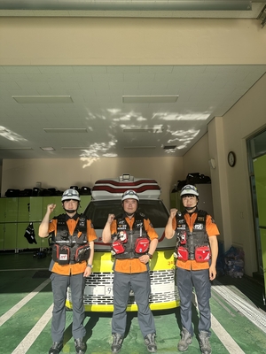 산모와 새생명 구하는 경북 소방 활약 빛나