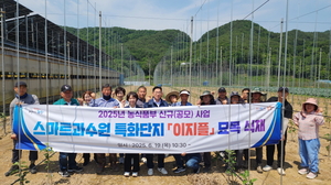 ‘이지플’, 포항 대표 프리미엄 사과로 육성