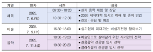 대구 ‘대입 예체능 입시설명회’ 7월 개최…체육·미술·음악계열