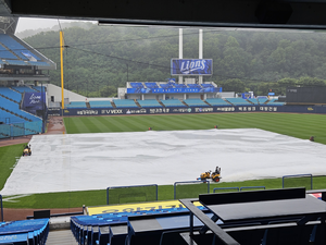 24일 대구 삼성라이온즈파크에서 열릴 삼성 vs 한화 경기 우천 취소
