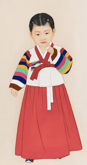 전통 인물화 대가 권오창 화백, 국립대구박물관에 복식 인물화 기증
