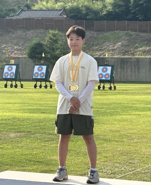 대구 덕인초 박서준, 전국초등양궁대회서 ‘한국신기록’…4관왕 달성