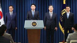 대통령실 정무수석에 우상호, 홍보수석에 이규연, 민정수석에 오광수