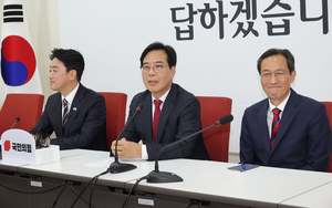 우원식 의장·여야 신임 원내대표 예방한 비서실장·정무수석