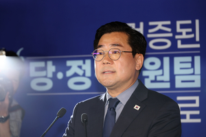 박찬대 전 원내대표, 민주당 대표 출마선언…박찬대 vs 정청래 구도 형성
