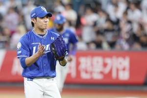 삼성 라이온즈 9회말 마운드 무너지며 KT에 3:4 역전패