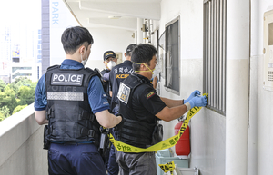 [포토뉴스] 대구 신천동 아파트 화재, 모친·남매 사망…경찰 방화 여부 조사 중