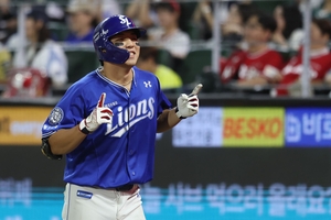 삼성 라이온즈 디아즈·김영웅 홈런 앞세워 5연패 끊어내…SSG에 6:2로 승
