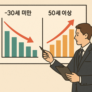 20대 신입사원 줄고, 50대 부장 늘어 기업 내 ‘세대역전’ …엘앤에프 등 2차전지 ‘심화’