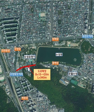 대구 수성못오거리 상습정체 풀린다