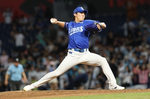 삼성 라이온즈, 원태인 호투에 힘입어 NC에 4:3승…4승 행진