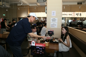 상주 미소진품쌀, “연돈 품고 제주 상륙”