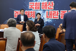 與 전현희 “조국혁신당과 합당 시기상조”