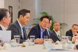 美·日 순방 앞두고 경제계와 만난 李대통령 “현장서 성과 많이 만들어달라”