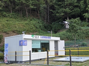 영주시, 드론배송 시범 가동…서천·영주호 8곳서 ‘먹깨비’ 주문 드론으로 받는다