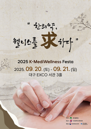 한약과 웰니스의 만남…대구시, K-메디웰니스 페스타 개최