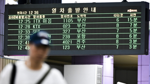 [포토뉴스] 무궁화호 선로 사고 여파, 일상이 된 ‘열차 지각’ 