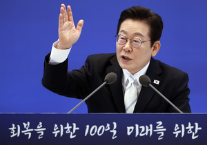 당정 시각차 및 경제문제에 입장 명확히 한 李대통령