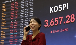 코스피, 미·중 갈등 우려 뚫고 3,650 돌파…사상 최고치 경신
