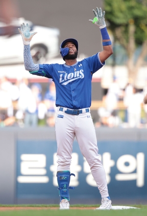 삼성 라이온즈 르윈 디아즈 9~10월 월간 MVP 영예